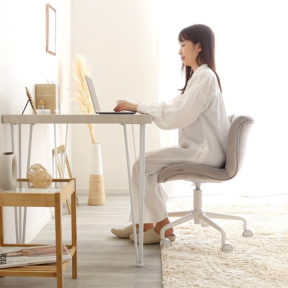 大人かわいいチェア (Elance エランセ LGY) 4枚目画像