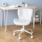 大人かわいいチェア (Elance エランセ WH) 9枚目画像