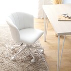 大人かわいいチェア (CHeRie シャーリー WH) 2枚目画像