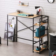 ヴィンテージ足掛けスタンディングデスク