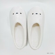 ぼく、シマエナガ。 ルームシューズ ホワイト