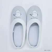 ぼく、シマエナガ。 ルームシューズライトグレー