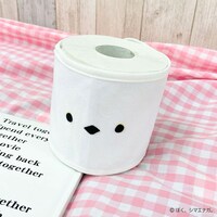 ぼく、シマエナガ。　トイレットペーパーカバー(ホワイト)