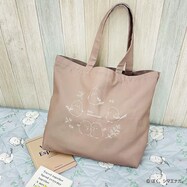 ぼく、シマエナガ。 トートバッグ(ブラウン)