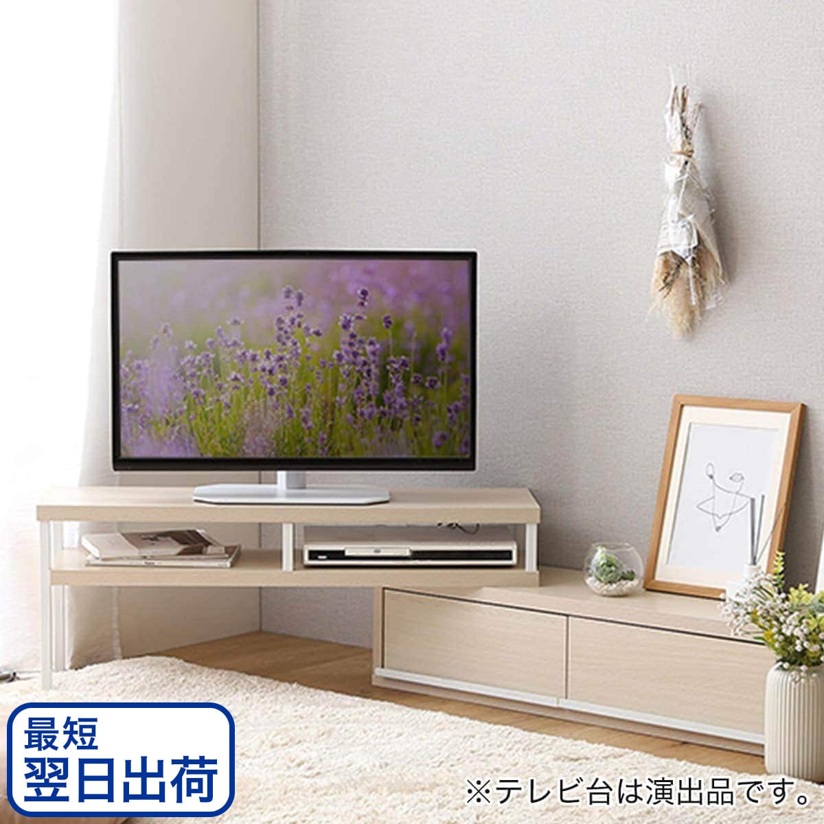 卓上ミニテレビスタンド スイングタイプ（OTG-C WH）通販 | ニトリ 