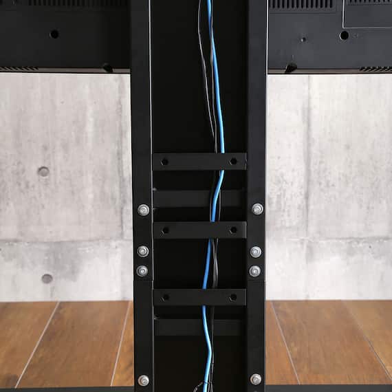 最大100インチ対応 頑丈テレビスタンド (HWAT WAL) 4枚目画像