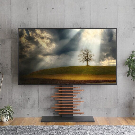 最大100インチ対応 デザインテレビスタンド (DHWAT WAL) 1枚目画像