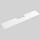 100インチ対応 頑丈・デザインテレビスタンド専用サウンドバー棚板 (WH) 1枚目画像