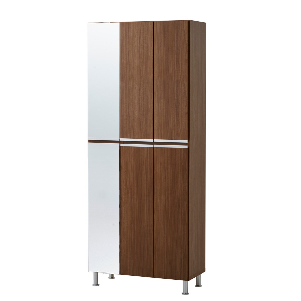 シューズボックスリアル板戸左姿見(75 BR) | ニトリネット【公式