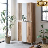 シューズボックスリアル板戸中姿見【期間限定価格:11/28~1/5まで】