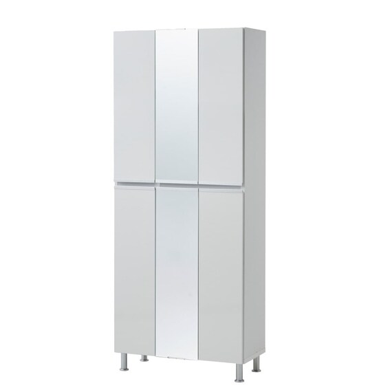 シューズボックスリアル板戸中姿見(75 WH) 1枚目画像