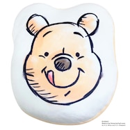 くまのプーさん ダイカットクッション オレンジ