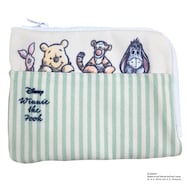くまのプーさん ティッシュポーチ グリーン