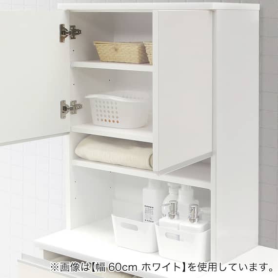 多サイズすき間収納(幅40cm WH) 2枚目画像