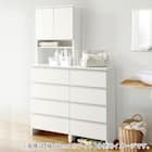 多サイズすき間収納(幅40cm WH) 4枚目画像