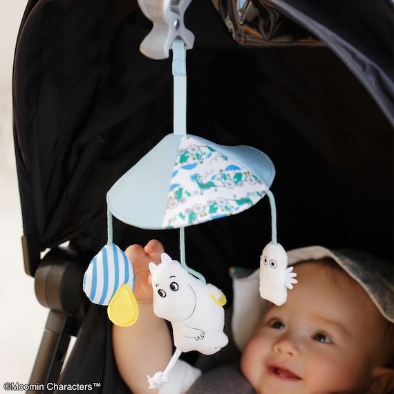 【おたんじょうから】ベビーカー用おもちゃ MOOMIN ミニメリー 1枚目画像