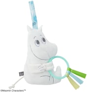 【おたんじょうから】ベビーカー用おもちゃ MOOMIN カシャカシャトイ(ピンク)