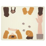 おくだけ吸着ペット用ランチョンマット(イヌ KMn02)