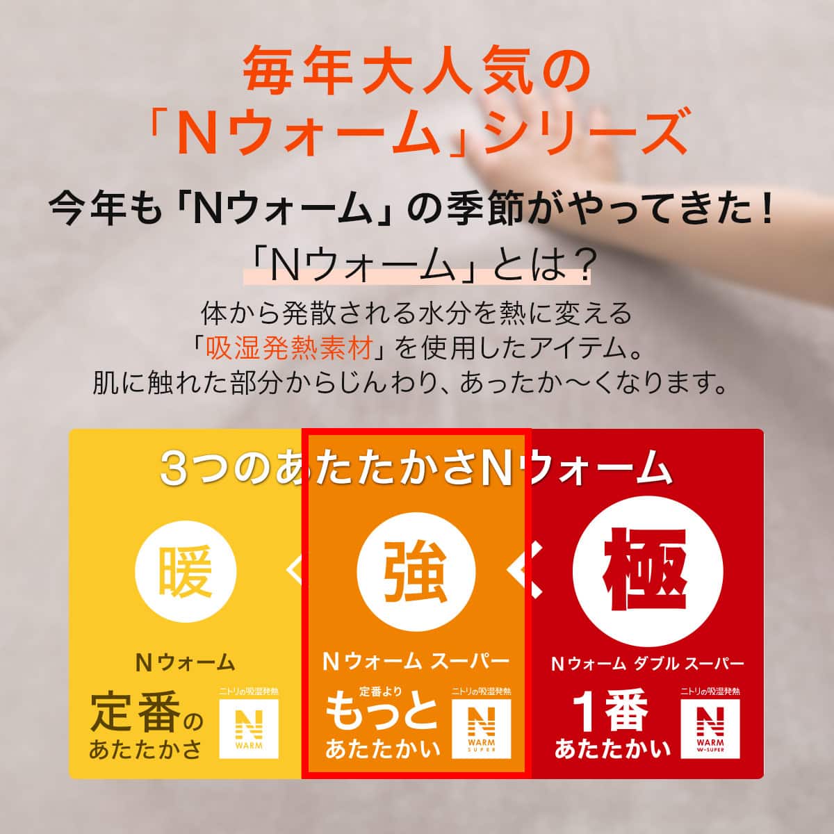 20mmウレタン入り防音+保温+吸湿発熱+蓄熱ラグ(NウォームSP nsDA01