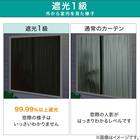 遮光1級の軽量裏地（100X193X1 DH121） 2枚目画像