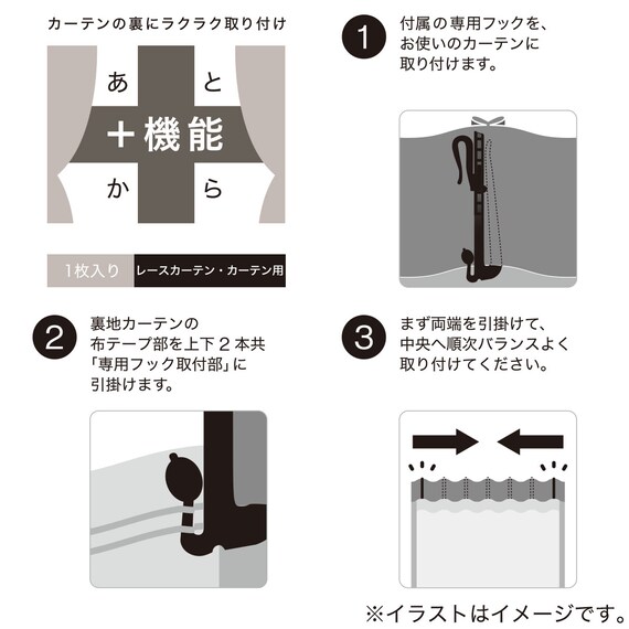暗くなりにくい遮熱・保温裏地（100X193X1 DH120） 3枚目画像