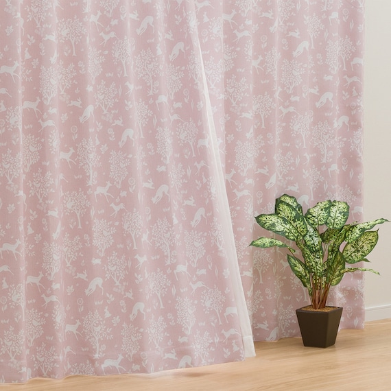 遮光ドレープカーテン(DH54 RO 100X200X2) 1枚目画像