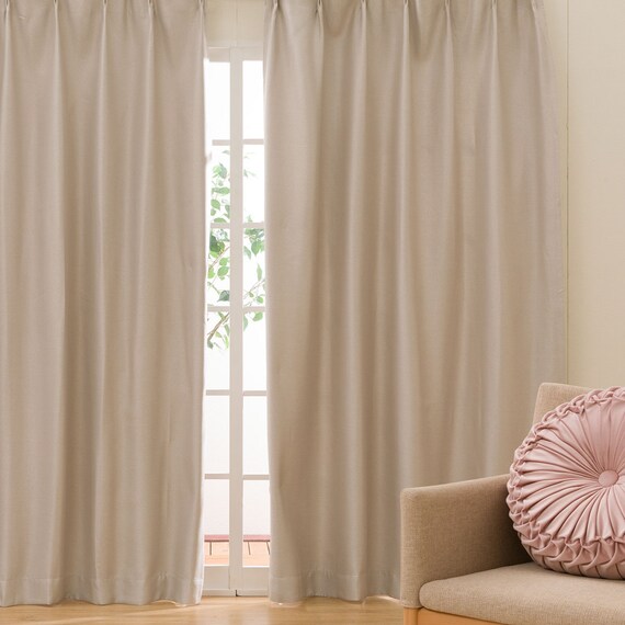 遮光2級・遮熱・防炎ドレープカーテン(ルポIV 150X178X2) 2枚目画像