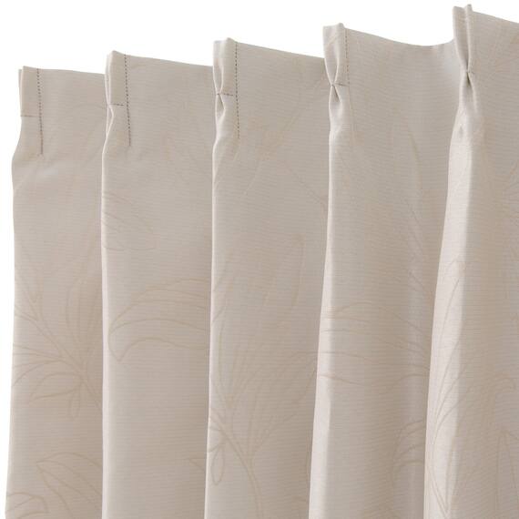 遮熱・遮音・遮光1級ドレープカーテン(遮音 DH09 100X110X2 IV) 4枚目画像