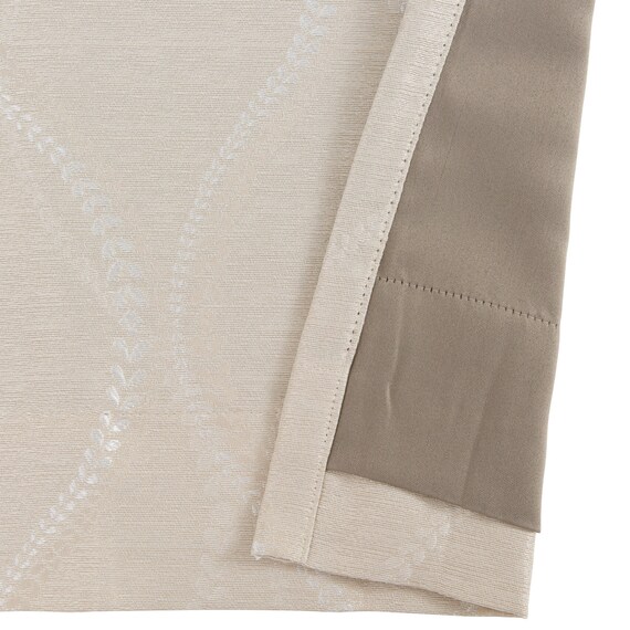 裏地付き・遮光ドレープカーテン(100X110X2 IV DH92) 7枚目画像