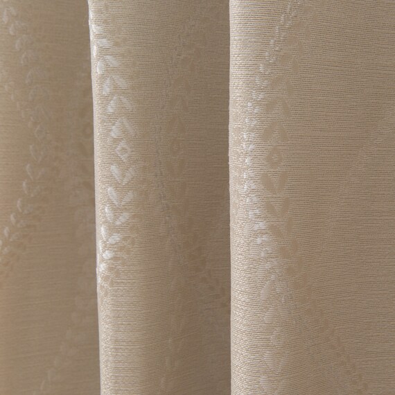 裏地付き・遮光ドレープカーテン(100X110X2 IV DH92) 8枚目画像