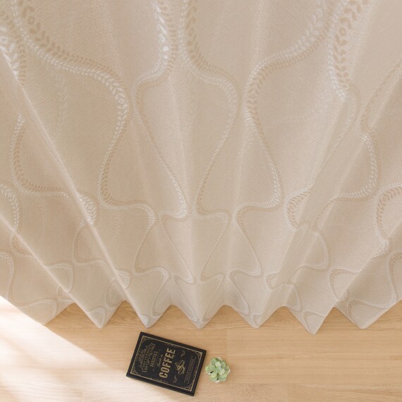 裏地付き・遮光ドレープカーテン(100X110X2 IV DH92) 10枚目画像