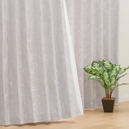 ｶｰﾃﾝ ｻｼｬ100X135X2LGY DH46