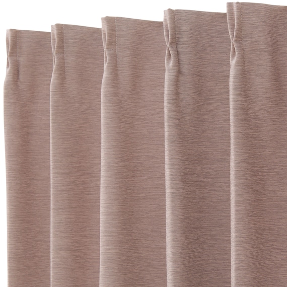 遮光・遮熱カーテン&遮熱・遮像レース 4枚セット(RO DH03 100X210cmセット) 10枚目画像