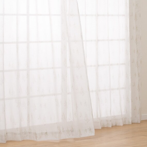 レースカーテン（100X108X2 DH68） 1枚目画像