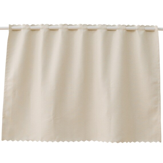 小窓カーテン(130x90 IV DH84) 2枚目画像