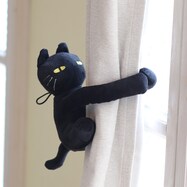【デコホーム商品】マグネットタッセル 1個入り(クロネコ DH205)