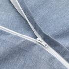 掛け布団カバー ダブル(TCウォッシュBL ST23-7 D) 2枚目画像