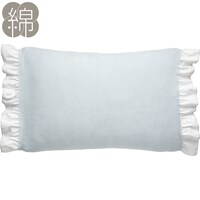 【デコホーム商品】ノビノビ枕カバー(パイル フリル BL) ニトリ