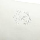 枕カバー（ネコ ST22 LGR） 4枚目画像