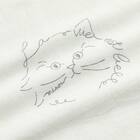 枕カバー（ネコ ST22 LGR） 5枚目画像