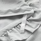 掛け布団カバー セミダブル(ウォッシュ フリル F6 GR SD) 6枚目画像