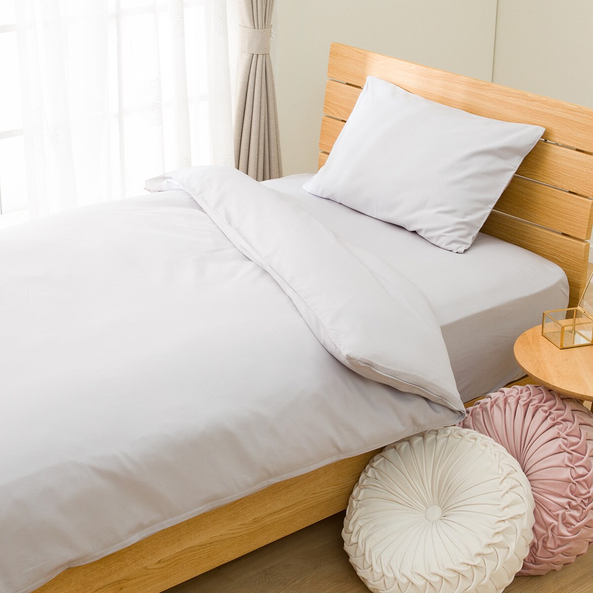 掛ふとんカバー シングル(ST03 コットンDC GY S) | ニトリネット【公式