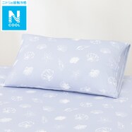 【デコホーム商品】のびてピタッとフィットする枕カバー(Nクール N502 シェルBL)