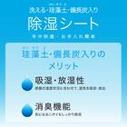 洗える珪藻土入り除湿シート　ダブル(T2 BL D) 3枚目画像