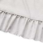 フリル付きタオルケット シングル(S24 GY) 8枚目画像