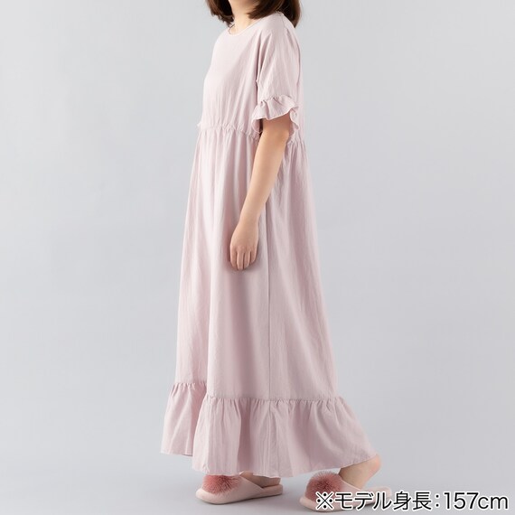 フリルワンピース(N301 RO M-L) 1枚目画像