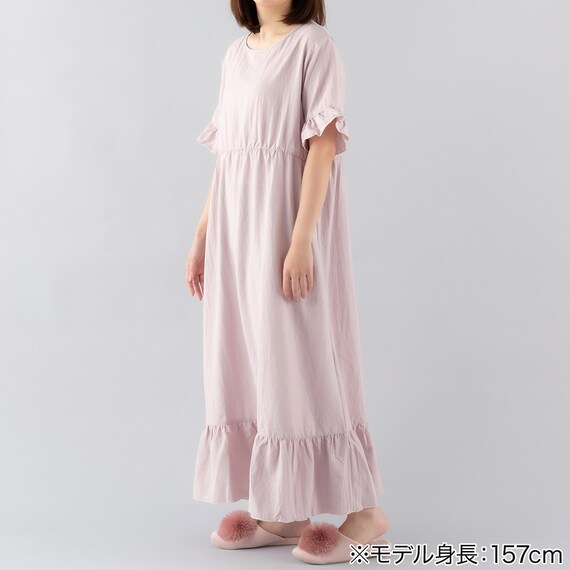 フリルワンピース(N301 RO M-L) 3枚目画像