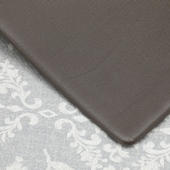 拭けるキッチン用クッションフロアマット(PVC ボーテGY 45X180) 3枚目画像