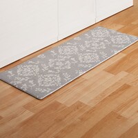 拭けるキッチン用クッションフロアマット(PVC ボーテGY 45X240)