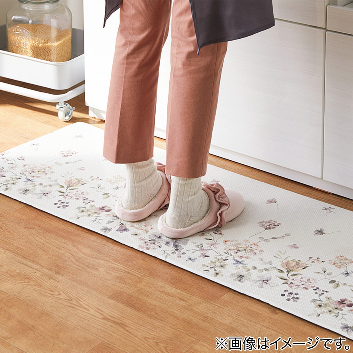 デコホーム商品 拭けるキッチン用クッションフロアマット Pvc Ib I W 花柄45 1 通販 ニトリネット 公式 家具 インテリア通販 デコホーム商品 拭けるキッチン用クッションフロアマット Pvc Ib I W 花柄45 1 通販 ニトリネット 公式 家具 インテリア通販